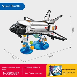 202191 J-35 Avión de Combate Compatible con la Serie Carrier-Based, Bloques de Construcción Educativos de Plástico ABS, Unisex, Juguete de Regalo - Product Image 3