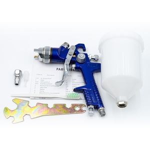 Pistola de Pulverización de Aire por Gravedad HVLP de 1.4mm 1.7mm con Vaso de 600ml, Herramienta OEM Personalizable para Pintura de Automóviles - Product Image 3