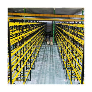 Scaffalatura Salvaspazio in Acciaio, Scaffali Metallici Resistenti per Magazzino, Sistema di Stoccaggio su Pallet - Product Image 5