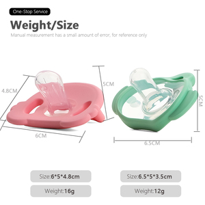 100% ciuccio comodo senza tempo in Silicone, Design unico senza BPA, delicato sulla pelle del bambino - Product Image 6