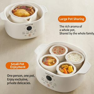 Casserole électrique à cuisson lente 600W avec 5 récipients intérieurs, minuteur numérique, capacité de 4,5 <span class=keywords><strong>litres</strong></span> - Product Image 3