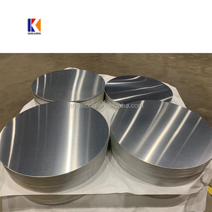 Placa circular de aleación de aluminio, 0,3mm-6mm, Círculo de aluminio grueso, 3003 discos de aluminio para ollas - Product Image 2