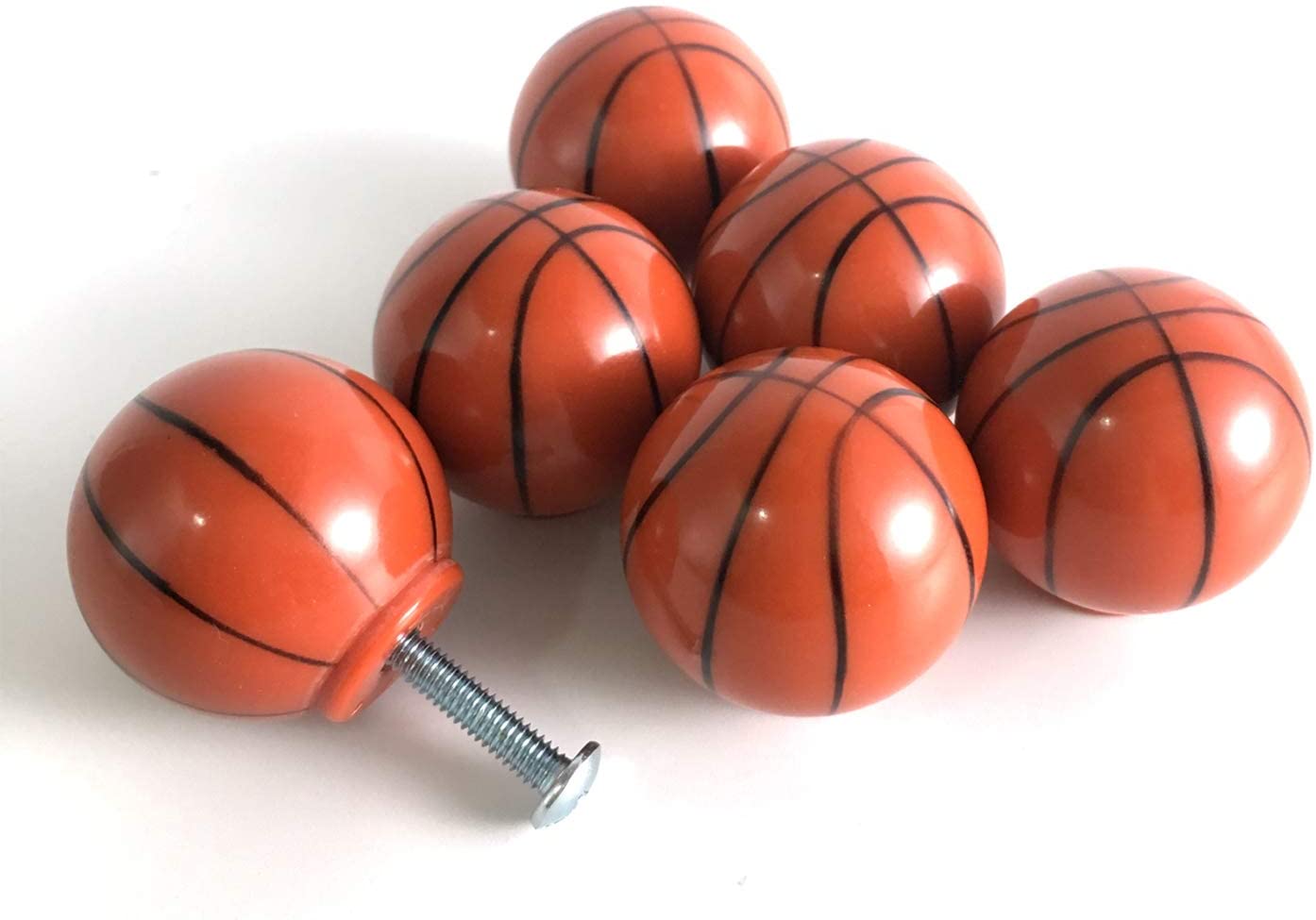 Golf Ball Hardware Ball Sports Drawer knobs Pulls Children Baby Room Handles Dresser Cupboard Wardrobe Cabinet Kitchen Knobs