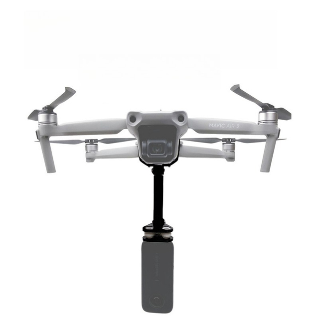 Suitable for DJI MAVIC AIR 2 /AIR2S panoramic camera sports camera mount For Action2 bracket
