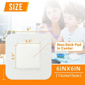 Vente directe d'usine de pansements non tissés, pansements de grande taille, pansements pour plaies, pansements médicamenteux, pansements hémostatiques - Product Image 3