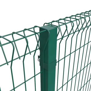 Ventes directes d'usine Panneau 3D Panneaux de clôture en acier galvanisé par métal Grillage soudé Fil de fer enduit de PVC <span class=keywords><strong>Mes</strong></span> - Product Image 3