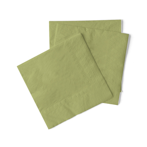 ผ้าเช็ดปาก Uni มะกอก33x33ซม. 1/4-พับทำจากเนื้อเยื่อ100ชิ้น - Product Image 2
