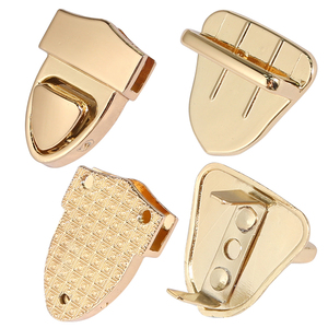 Cerraduras de prensa de metal pequeñas al por mayor, cierre personalizado, cierre giratorio, hebilla de cierre DIY para bolso, bolso de hombro, monedero, accesorios para bolso - Product Image 2