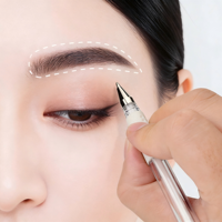 Marqueur permanent pour tatouage des sourcils, stylo blanc chirurgical pour la peau, fournitures de microblading, accessoires de maquillage