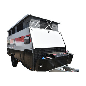 MJC – caravane de Camping tout-terrain de 15 pieds, remorque de voyage, Camping-car, caravane multifonctionnelle en acier inoxydable - Product Image 1