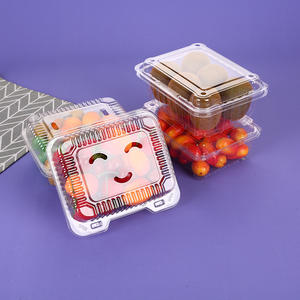 صناديق تعبئة بلاستيكية شفافة لتعبئة الفراولة من التوت الأزرق - Product Image 4