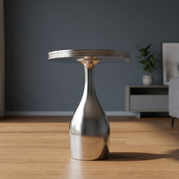 Runder Aluminiumtisch