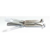 LISHI Tools TOY51 2 en 1 pour Renault Citroën avec 8 dents et 4 pistes Lock Pick Outils de serrurier