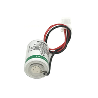 Tanggal Produksi Terbaru Saft LS14250 3.6V 1/2 AA Baterai Lithium 1/2AA dengan Steker