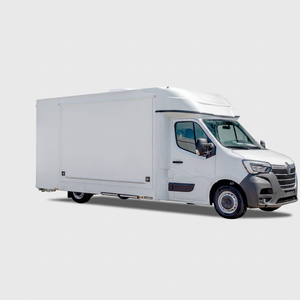 Mobile Food Truck 5.8m Steel Body Stainless Steel Frame Rust Resistant Insulated Compartments Outdoor Use Motorized Easy - Product Image 1