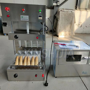 2025 último juego de máquina de cono de <span class=keywords><strong>Pizza</strong></span> hermosa <span class=keywords><strong>pizza</strong></span> de sabor en una máquina para hacer y hornear conos a la venta - Product Image 4