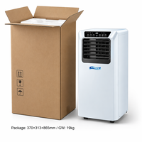 Aire Acondicionado Portátil de 5000 BTU, Unidad de Aire Acondicionado Móvil con Función de Enfriamiento y Deshumidificación, Refrigerante R410a, Mini Aire Acondicionado para Hogar, Hotel y Oficina