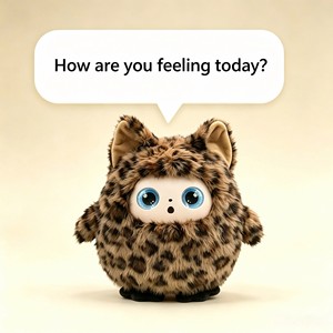 Jouet en peluche géant interactif JXLDD-01 avec intelligence artificielle, compagnon parlant multilingue avec retour d'émotion, OEM ODM - Product Image 1