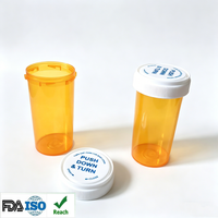 Nuevas Tapas de Plástico a Prueba de Niños para Cilindros de Medicamentos Farmacéuticos Rx de 6-60 Dram, 16 oz, Frascos de PP
