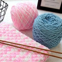 Fil de coton laitier filé à 8 brins, grosse pelote 4 Li, vente en gros, pour tricot à la main, écharpe, crochet, matériel de bricolage, anneau