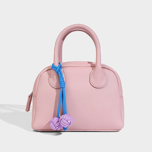 New Women's Design Ball <b>Bag</b> Versatile Fashionable Crossbody Shoulder Handbag PU <b>20L</b> Capacity Zipper Closure Tanjing - Product Image 6