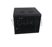 Armoire murale en acier à double section d'occasion 6u/9u/12u Rack de serveur réseau pour équipement de commutation Rack d'ordinateur