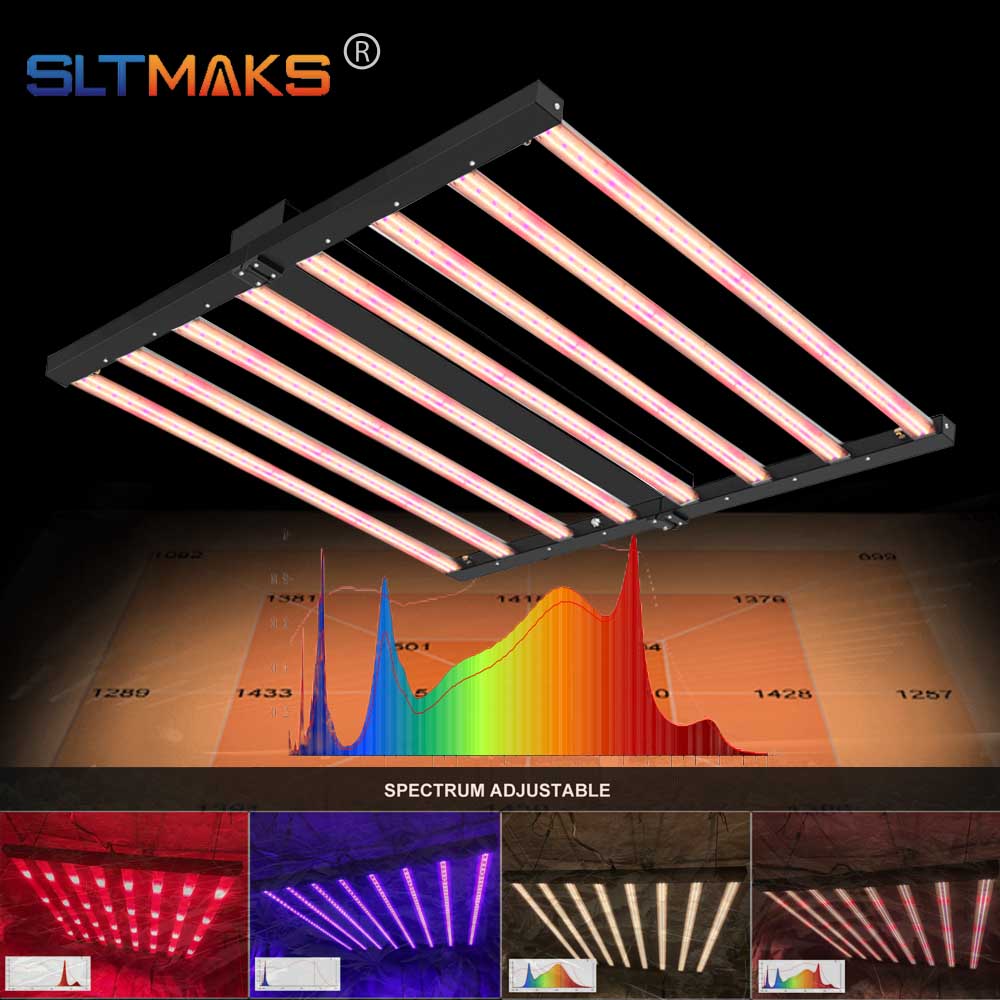 US Stock PPFD 2800 Umol/S LED Grow Lights 1000W Erträge bis zu 4 Pfund Voll spektrum UV Ir Unabhängige Steuerung Lm301H Grow Light 800W