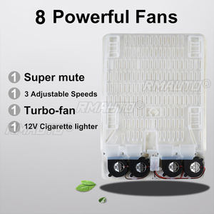 Fundas de Asiento con Ventilador Incorporado de 3 Velocidades, 12V, Refrigeración para Asiento de Coche, Ventilación por Aire/Acondicionado - Product Image 4