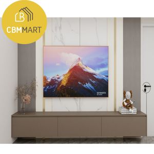 Appartement moderne américain Garde-manger de haute qualité Cuisine Salon <span class=keywords><strong>Banc</strong></span> en bois et marbre Meubles <span class=keywords><strong>TV</strong></span> Armoires Set Design - Product Image 1