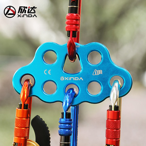 Tabla de Anclaje Xinda de 8 Orificios para Cuerdas, 45kN de Capacidad de Carga, para Escalada en Roca y Montañismo - Product Image 3