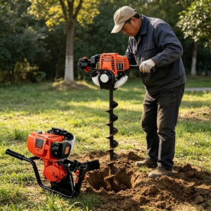 L&P Promotion <span class=keywords><strong>Tarière</strong></span> thermique pour le forage de poteaux de clôture agricole et la plantation d'arbres - Product Image 2