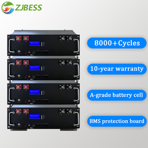 แบตเตอรี่ลิเธียมแบบติดตั้งบนแร็ค 48V 51.2V 100AH 5Kwh ระบบกักเก็บพลังงานแสงอาทิตย์สำหรับบ้าน 51.2V200Ah แบตเตอรี่แบบติดตั้งบนแร็ค 5kwh 51.2 - Product Image 2