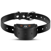 Dispositif de dressage antichoc pour chien Collier de contrôle anti-aboiement Rechargeable pour grands chiens