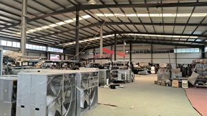 Ventilateur d'échappement industriel à marteaux de 2500 CFM, 3000 CFM, 24 pouces, 220 V, pour élevage de volailles, ventilation axiale, 480 mm - Product Image 4