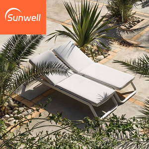 Chaises longues de jardin, transats de piscine, meubles de jardin pour projets - Product Image 3