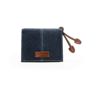 Portefeuille fin pour femme en cuir véritable marron, avec blocage RFID, porte-cartes, poche à monnaie zippée, portefeuille à double pli pour un usage quotidien - Product Image 2