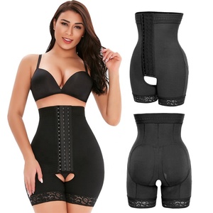 Las mujeres de encaje Mujer Fajas Colombianas formadores potenciador Invisible Reductoras Fajas alta cintura <span class=keywords><strong>faja</strong></span> glúteos bragas - Product Image 1