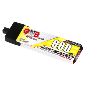 แบตเตอรี่ GAONENG GNB 1S 3.8V HV 660MAH 90C A30 หัวพลาสติก RC LiPo สำหรับ FPV Brushless S Mini Micro Whoops PowerWhoop Quads Quad - Product Image 1