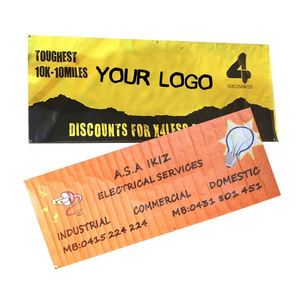 Pancarta Personalizada de Vinilo de Alta Visibilidad para Fiestas y Festivales al Aire Libre, 2 x 6 Pies - Product Image 1