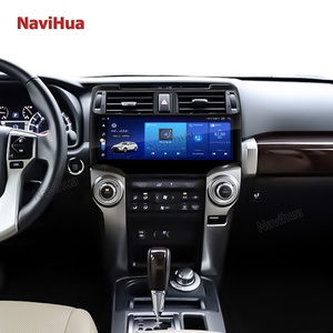 วิทยุติดรถยนต์ระบบแอนดรอยด์ Navihua สำหรับรถยนต์โตโยต้า 4Runner ปี 2010-2022 หน้าจอมัลติมีเดียขนาด 12.3 นิ้ว พร้อมระบบนำทาง GPS, CarPlay, Android Auto, บลูทูธ และ WiFi - Product Image 1