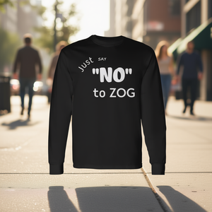 Dis simplement non au t-shirt à manches longues Zog - Product Image 3