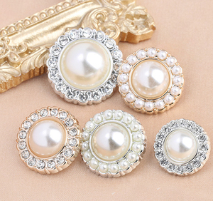 Phụ kiện may mặc tùy chỉnh ưa thích vòng nhựa ngọc trai Shank nút cho quần áo - Product Image 4