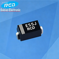 Diode de récupération ultra-rapide GPP SF58 5A 600V ES5J Emballage SMB