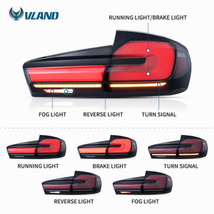 Luces Traseras LED VLAND para BMW Serie 5 F11 <span class=keywords><strong>520d</strong></span> <span class=keywords><strong>Touring</strong></span> Estate 2011 2012 <span class=keywords><strong>2013</strong></span> 2014 2015 2016 - Product Image 2