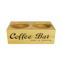 2 pièces de contenants de stockage de grains de café en verre hermétiques de 40 OZ avec un ensemble de couvercles à clip de verrouillage, utilisation en cuisine, 2 * 40 OZ de contenants de café en verre, support