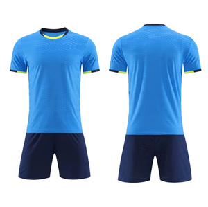 Completo da <span class=keywords><strong>Calcio</strong></span> YZ Personalizzato per Uomo, Maglia Sportiva Unisex per Adulti a Maniche Corte, Abbigliamento per Squadre in Poliestere per Tutte le Stagioni - Product Image 3