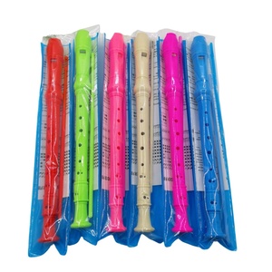 Nouveau Style Flûte à Bec Soprano à 8 Trous de Style Allemand, Instrument à Vent pour Enfant, Étudiant Débutant - Product Image 1