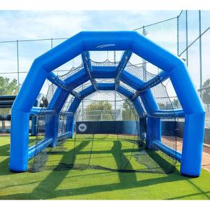 Su misura aria stretta Pvc gonfiabile <span class=keywords><strong>Baseball</strong></span> Softball battuta & Pitching gabbia Backstop con rete gonfiabile gabbia da <span class=keywords><strong>Baseball</strong></span> - Product Image 2