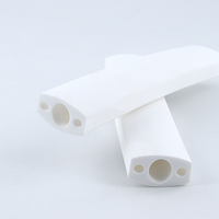 Manchon de protection de câble en caoutchouc silicone à trois trous sur mesure pour support de câble de lampe de bureau rectangulaire – Fabricant