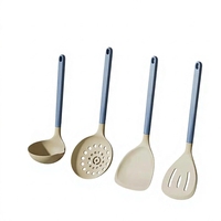 Ensemble d'ustensiles de cuisine en silicone pour usage domestique, cuisson et pâtisserie, gadgets et outils de cuisine